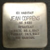 Pavé de mémoire pour Jean Coppens