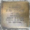 Pavé de mémoire pour Jean Druart