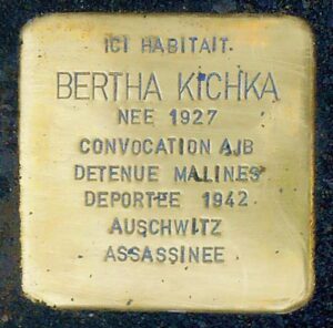 Pavé de mémoire pour KICHKA Bertha