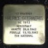 Pavé de mémoire pour Maurice Geeraerts