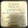 Pavé de mémoire pour Mikulas Lovenvirth